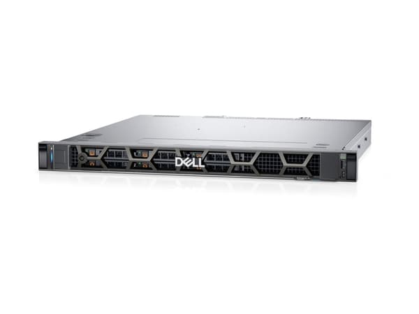 Dell PowerEdge R260 - Server - rackmonterbar 1U - 1-veis - 1 x Xeon E-2434 / inntil 5 GHz - RAM 16 GB - SAS - hot-swap 2.5" brønn(er) - HDD 1.2 TB - Sort