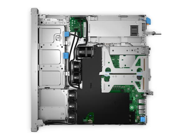 Dell PowerEdge R260 - Server - rackmonterbar 1U - 1-veis - 1 x Xeon E-2414 / inntil 4.5 GHz - RAM 16 GB - SAS - hot-swap 2.5" brønn(er) - HDD 1.2 TB