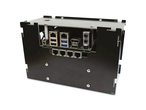 ODROID H3-CASE 5 SBC-kabinett Sortera