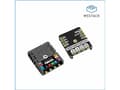 Miniatyrbilde 3 av 5: M5Stack S001, Utvidelseskort, M5, M5Stack, Sort, 3.3 V, 20 mm