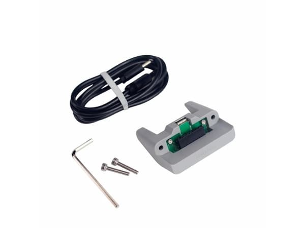M5Stack BTC Standing Base, Stående base, M5 Core, M5Stack, Grå, 54 mm, 45 mm