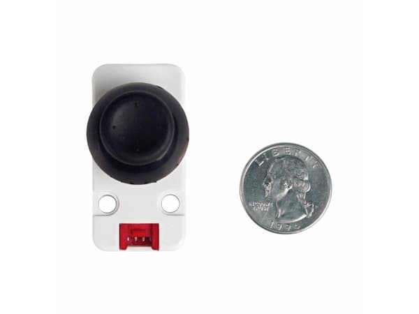 M5Stack U024-C, Joystick-moduuli, M5, M5Stack, Musta, Valkoinen, Muovi, Metalli, 48 mm