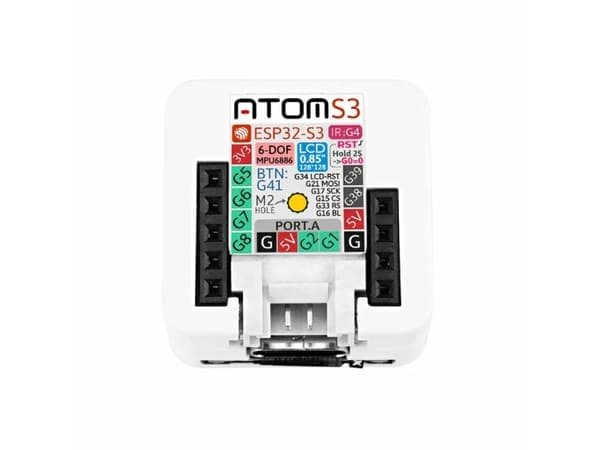M5Stack C123, Controller, M5, M5Stack, Flerfarget, Hvit, LCD, 2,16 cm (0.85")