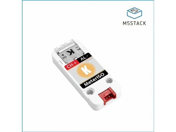 M5Stack Kmeter Isolation Unit, Termisk sensor, M5Stack, Flerfarget, Hvit, 24 mm, 9,6 mm, 56 mm