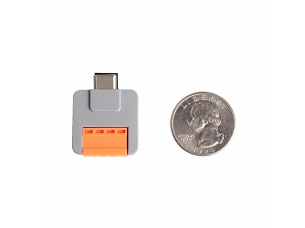 M5Stack T002, Konverteringsmodul, M5, M5Stack, Grå, Orange, Plast, Metall, 5 V