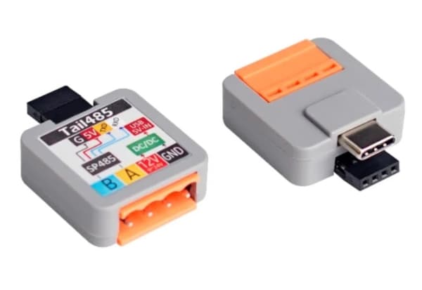 M5Stack T002, Konverteringsmodul, M5, M5Stack, Grå, Orange, Plast, Metall, 5 V