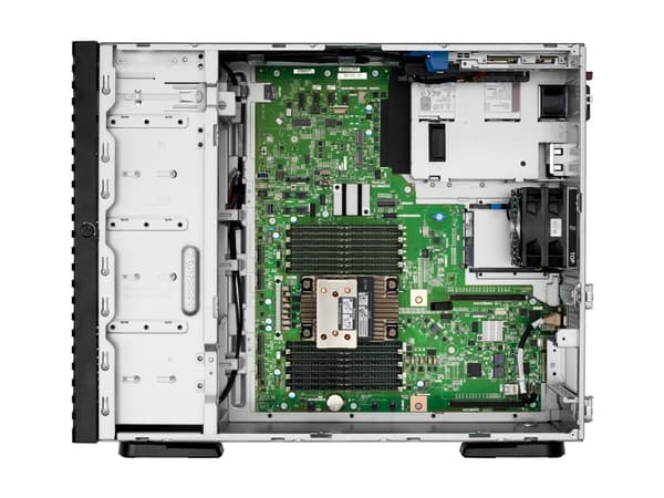HPE ProLiant ML110 Gen11 - Server - tower 4.5U - 1-vägs - 1 x Xeon Silver 4510 / upp till 4.1 GHz - RAM 32 GB - SATA/NVMe - hot-swap 3.5" vik/vikar -