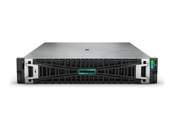 HPE ProLiant DL385 Gen11 - Server - rackmonterbar 2U - toveis - 1 x EPYC 9124 / inntil 3.7 GHz - RAM 64 GB - SATA/SAS - hot-swap 3.5" brønn(er) - ute