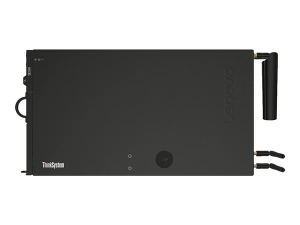 Lenovo ThinkSystem SE350 7D1X - Server - rackmonterbar 1U - 1-veis - 1 x Xeon D-2183IT / inntil 3 GHz - RAM 32 GB - uten HDD - Matrox G200 - Gigabit