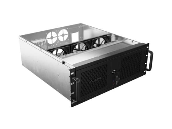 Lanberg SC01-5204-12B modular server chassis Rack (4U) 0 GB