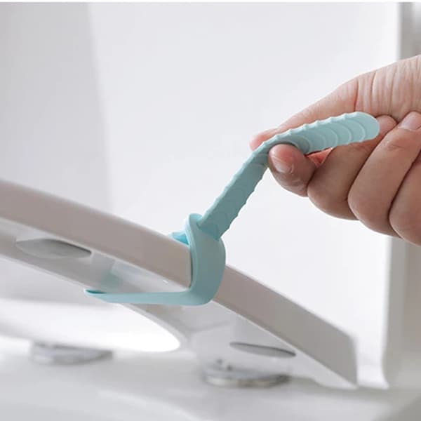 Smidig Slittålig Silikon Toalettsits Handtag