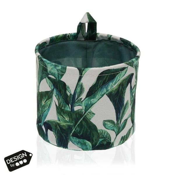 Multifunktionell korg Versa Tropiskt Textil (18 x 15 x 18 cm)