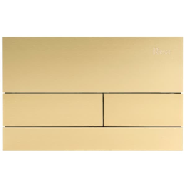 PREP INSTALLATIONSSÆT TIL TOILETSKÅLE MED SKYLLEPLADE T REA T BRUSH GOLD