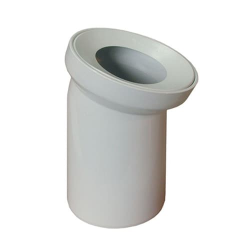 WC-bøjning hvid 22 grader