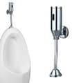 Miniatyrbillede 1 af 2: Urinal Spuleventil, Automatisk Induktion, Vandbesparende Design, Holdbar Kobberkonstruktion,Sølv