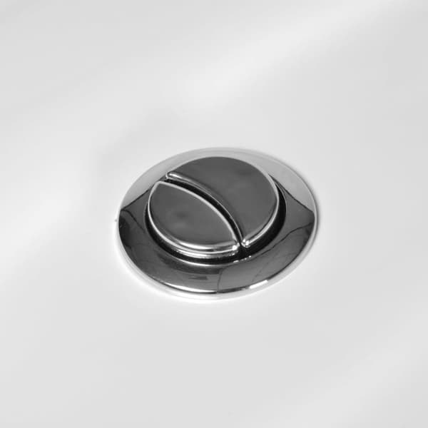 vidaXL Toalett med cistern vit