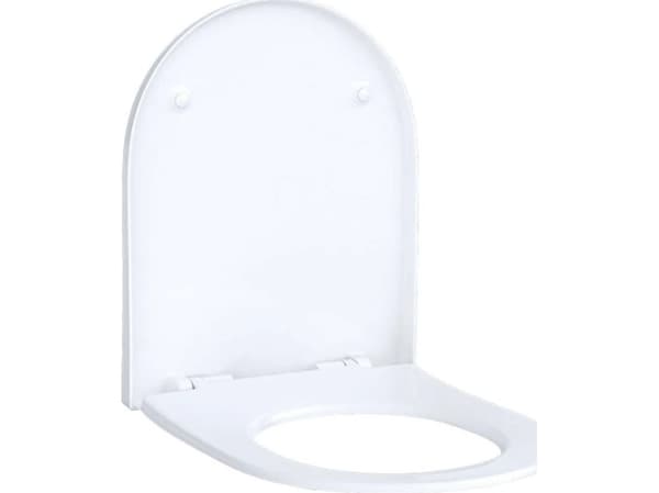 GEBERIT ACANTO toiletsæde med - soft-close. 350x437x49mm hvid