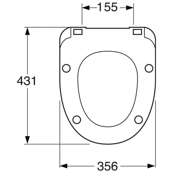 Gustavsberg Nordic 8M56 Toalettsete SC/QR