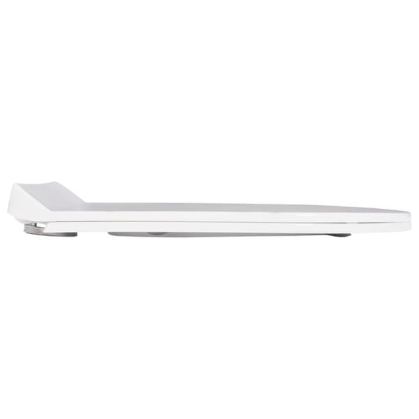 toiletsæde med soft-close og quick release-design hvid