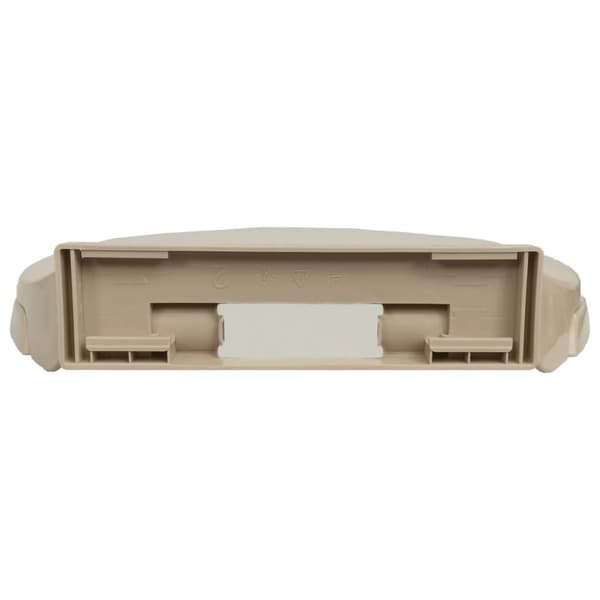 Toalettsits mjuk stängning beige oval
