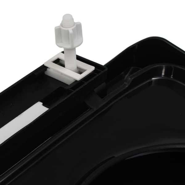 vidaXL toiletsæde med soft-close og quick release-design sort -  Toilet- & bidetsæder