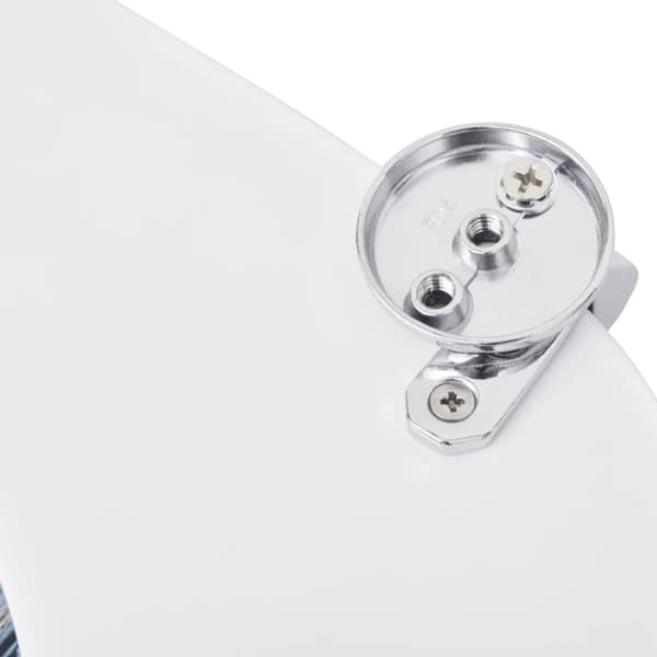 Toiletbræt med MDF Låg Gammelt Træ Design -  Toilet- & bidetsæder