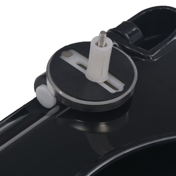 Toilet- & bidetsæder - Living toiletsæde med soft-close og quick release-design sort