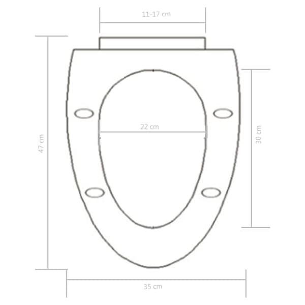 Toilet- & bidetsæder - Living toiletsæde med soft-close og quick release-design hvid
