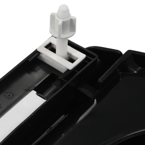 Toilet- & bidetsæder - Living toiletsæde med soft-close og quick release-design sort