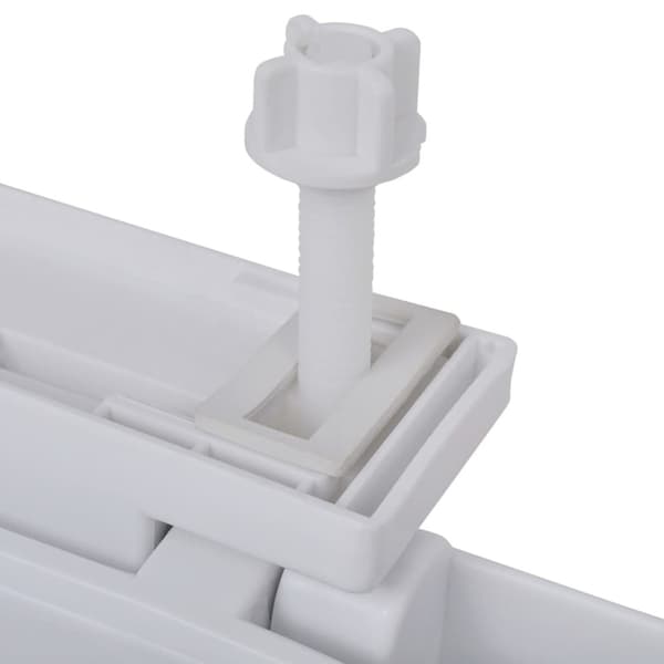 Toiletsæder med soft close-låg 2 stk. Plastik hvid - Toiletsæde - Toiletsæder - Home & Living