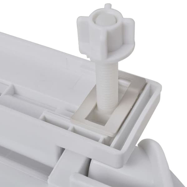 Toiletsæder med soft close-låg 2 stk. Plastik hvid - Toiletsæde - Toiletsæder - Home & Living