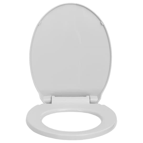 Toalettsits mjuk stängning ljusgrå oval - Toalettsits - Toalettsitsar - Home & Living