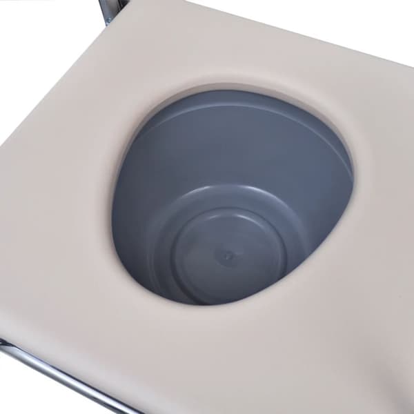Toiletstol stål sort - Toiletstol - Toiletstole - Home & Living