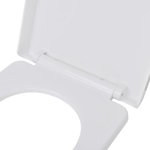 Toiletsæder med soft close-låg 2 stk. Plastik hvid - Toiletsæde - Toiletsæder - Home & Living