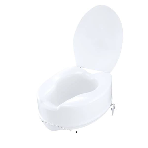 Höjbar Toalettsits, 5 tum höjd, 300 lbs Viktkapacitet, 6 tum 6inch