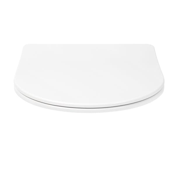 Toiletsæde UF duroplast FLAT hvid