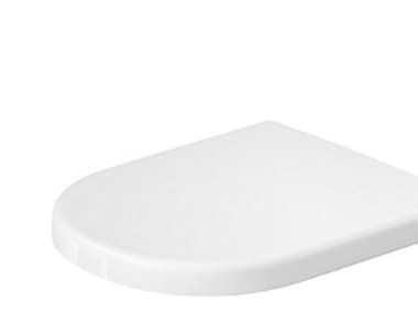 Duravit D-code toiletsæde - med softclose, til formonteret hænglser