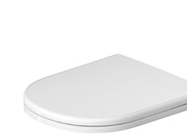 Duravit D-code toiletsæde - med softclose, sædet er aftageligt