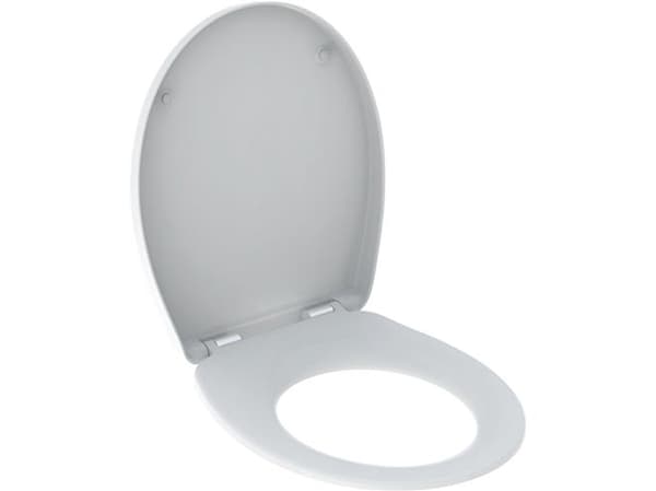Geberit Bastia toiletsæde, blank Duroplast