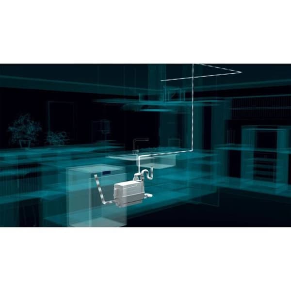 Sanitärsug - Grundfos - SOLOLIFT2 C-3 - 350W - 4800 l/h - 230 V