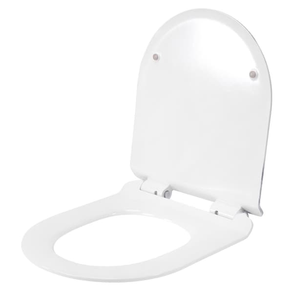 TOILETSÆDE REA C003 GRANIT SHINY DUROPLAST/SLIM/ZM WHITE