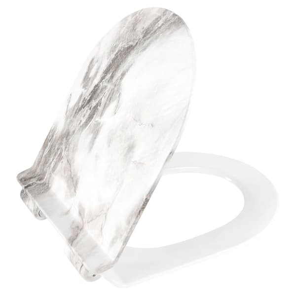TOILETSÆDE REA 203 LAVA MATT DUROPLAST/SLIM/ZM WHITE