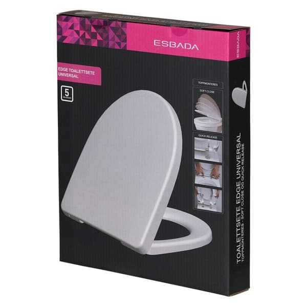 Esbada Edge SC/QR universal toalettsete