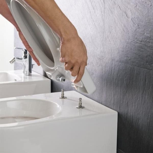 Laufen Pro 898966 Slim Toalettsete SC & QR