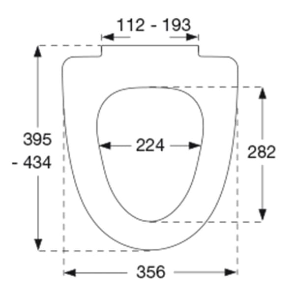 Pressalit 754 Toalettsete