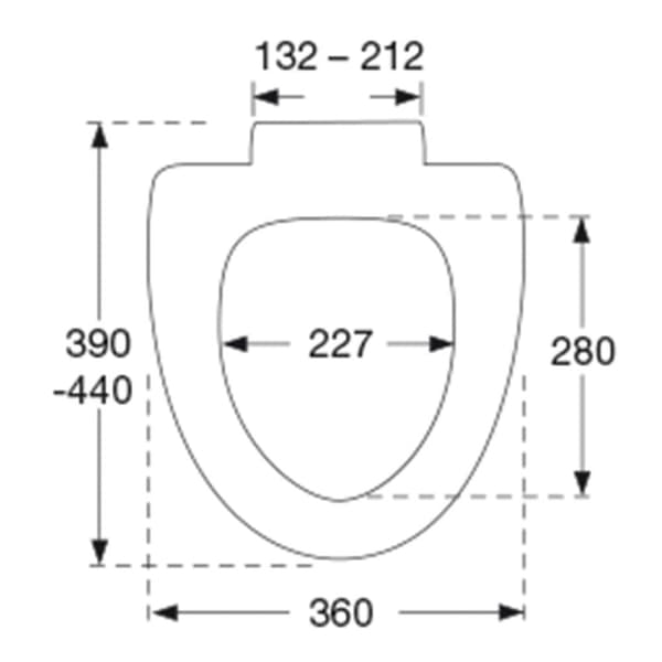 Pressalit Norden+ 710 Toalettsete