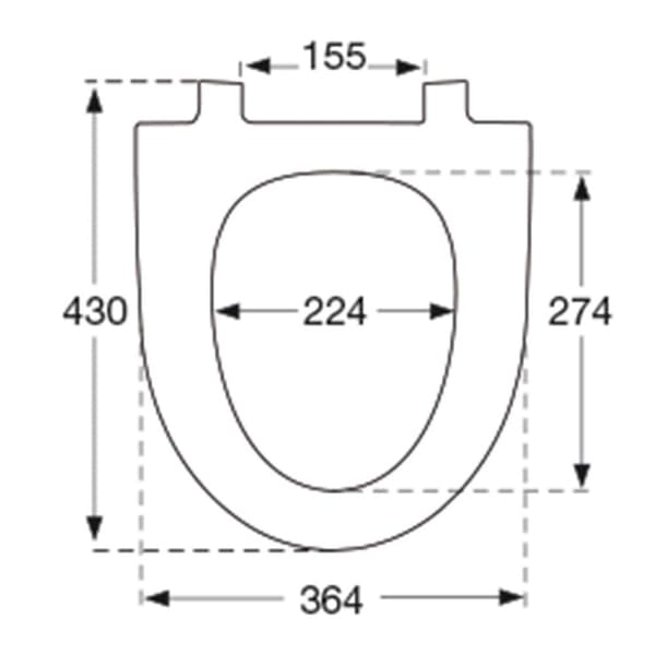 Pressalit Spira 946 Toalettsete