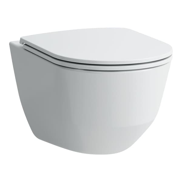 Laufen Pro 820966 Rimless Veggskål uten toalettsete Hvit
