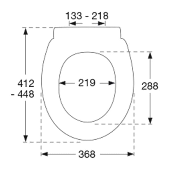 Pressalit T Soft 742 Toalettsete