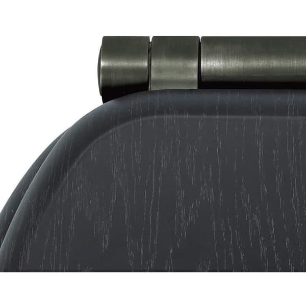 Toiletsæde - Gelco - North Black - FSC MDF - Soft close - Børstede grafitmetalhængsler